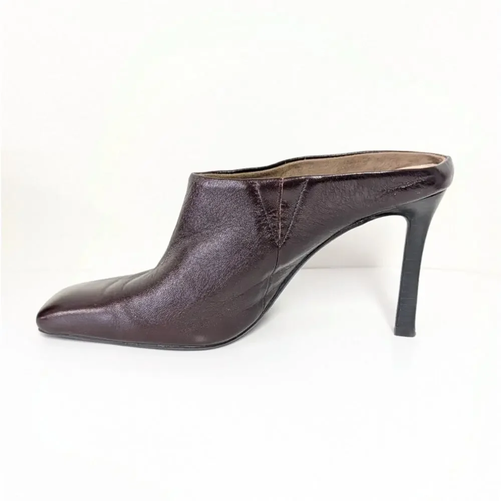 Zara leather mules